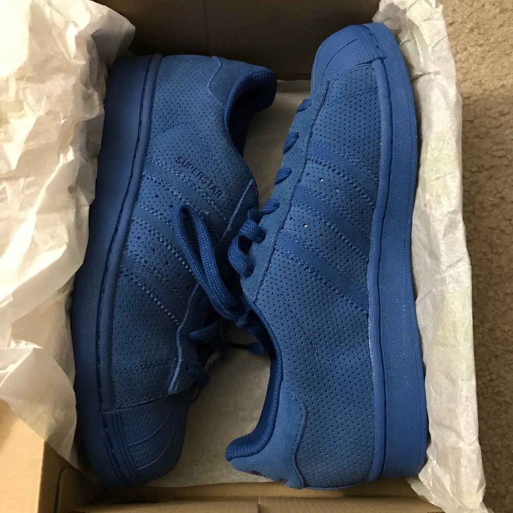 ❌Adidas Superstar Suede Blue Unisex❌